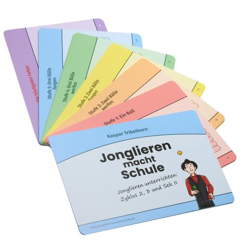 Preview: Jonglieren macht Schule das Kartenset – Jonglieren unterrichten: Zyklus 2, 3 und Sek II